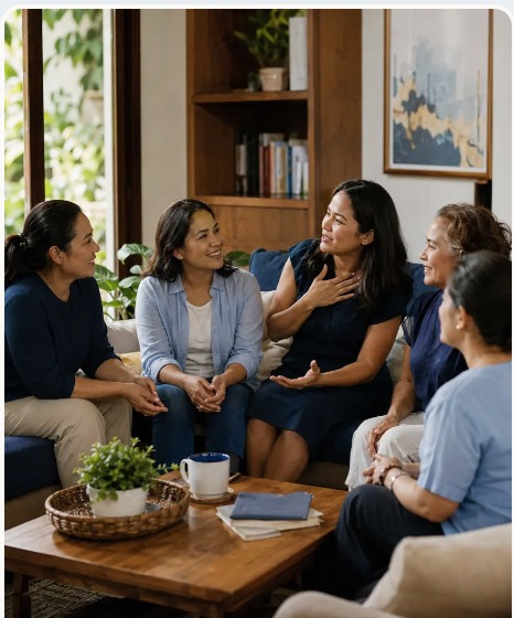 Women in conversation